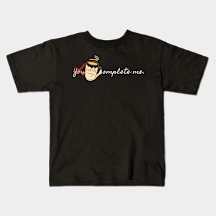 Definitely coffee -black Kids T-Shirt